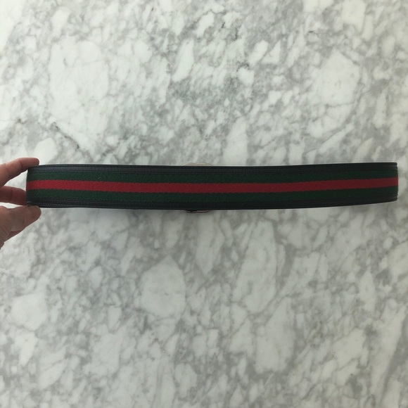 Gucci Belt with Silver G Buckle, 34 inches - Picture 6 of 6